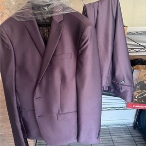 Egara Deep Purple Suit 46L / 36x30 Pants